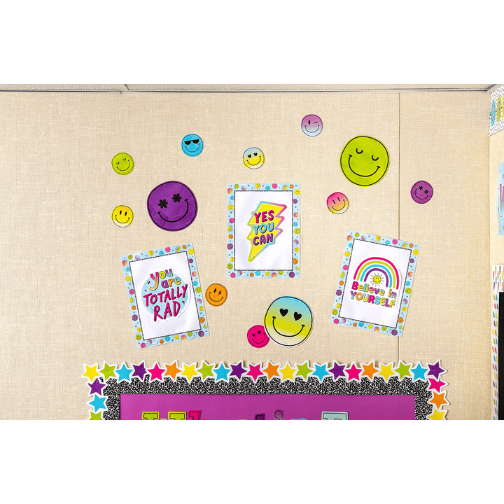 Brights 4Ever Smiley Faces Accents-Accents-Tools 4 Teaching-Classroom Decor and More