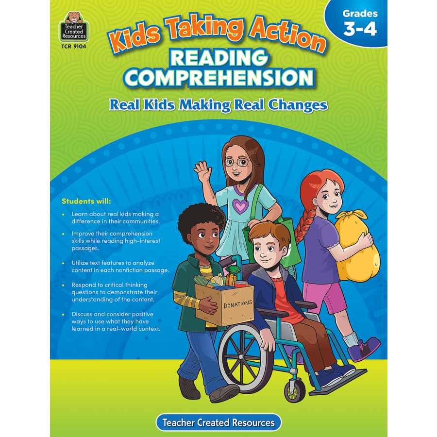Kids Taking Action: Reading Comprehension-Subjects - Reading - Reading Books-Tools 4 Teaching-Classroom Decor and More