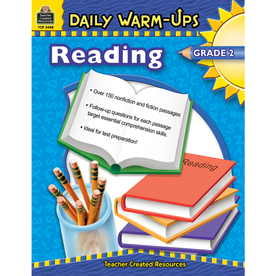 Daily Warm-Ups: Reading Grade 2-Subjects - Reading - Reading Books-Tools 4 Teaching-Classroom Decor and More