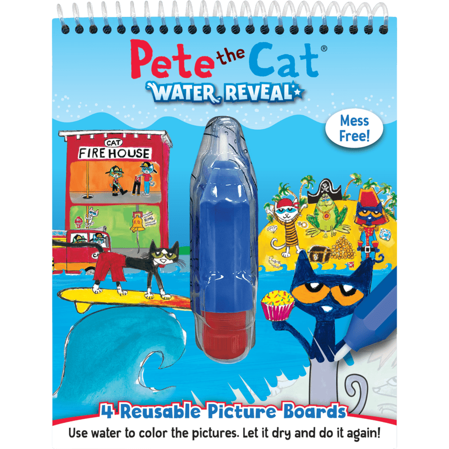 Pete the Cat Water Reveal-Activity Pads-Tools 4 Teaching-Classroom Decor and More