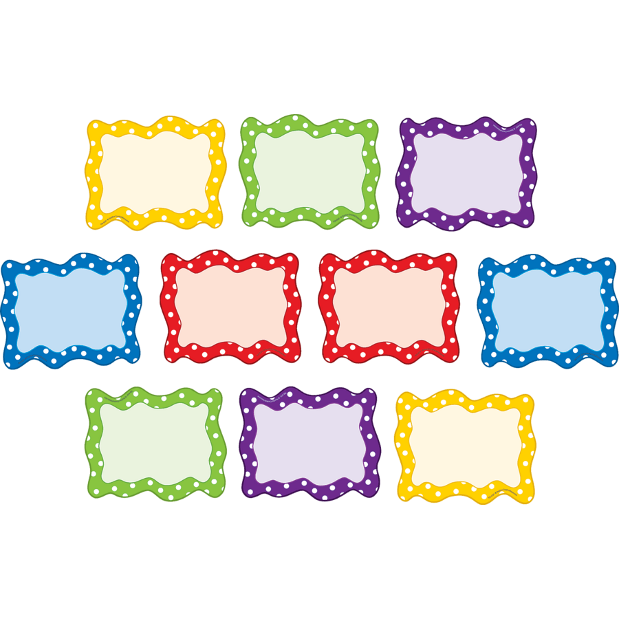 Polka Dots Accents-Accents-Tools 4 Teaching-Classroom Decor and More