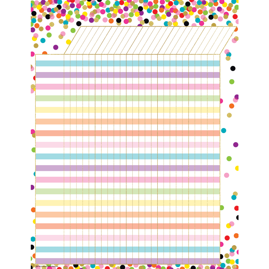 Confetti Incentive Chart-Charts-Tools 4 Teaching-Classroom Decor and More