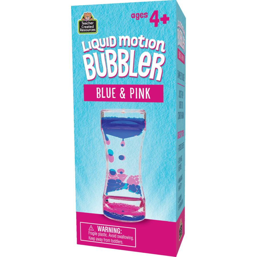Blue & Pink Liquid Motion Bubbler-Fidgets-Tools 4 Teaching-Classroom Decor and More