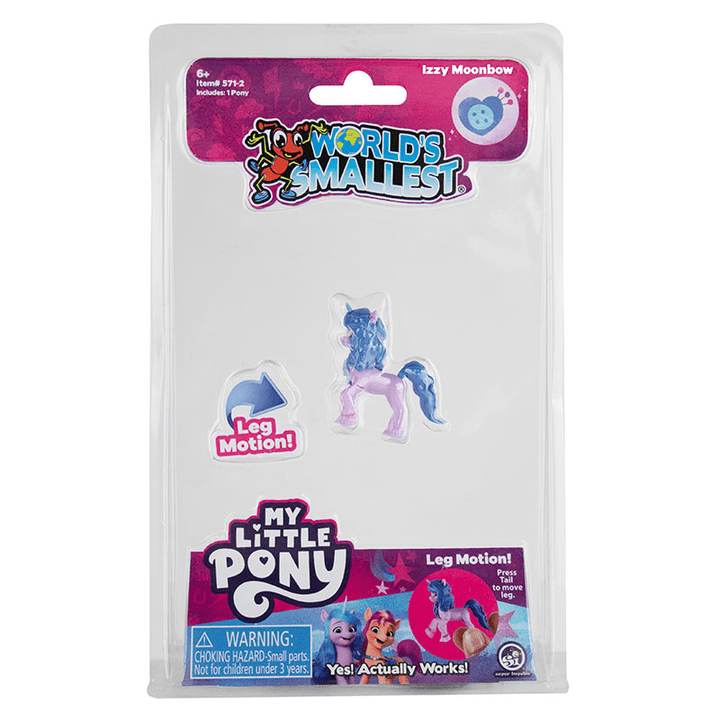 World's Smallest My Little Pony In Motion (Assorted)-World's Smallest-Tools 4 Teaching-Classroom Decor and More
