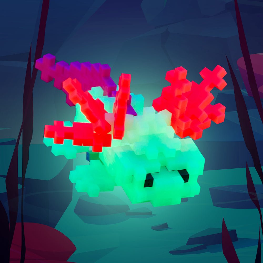 PLUS PLUS® Tube - 70 PC - Axolotl-Plus Plus-Tools 4 Teaching-Classroom Decor and More