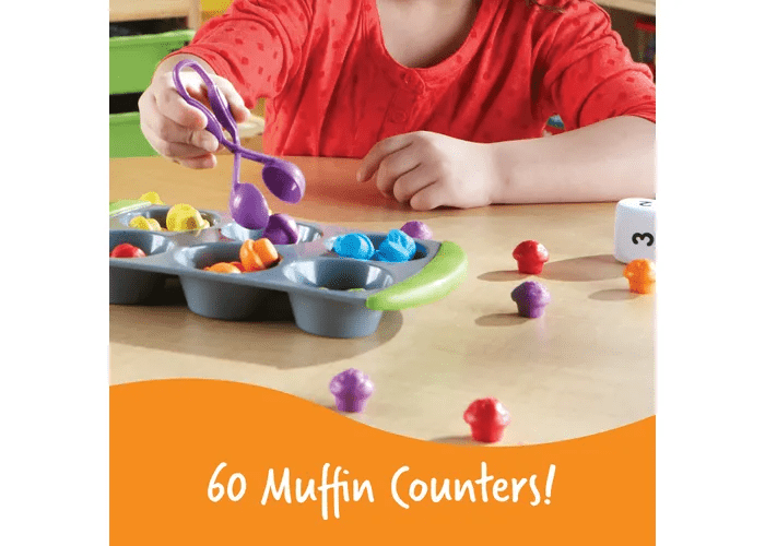 Mini Muffin Match Up Math Activity Set-Numbers, Counting & Sorting-Tools 4 Teaching-Classroom Decor and More