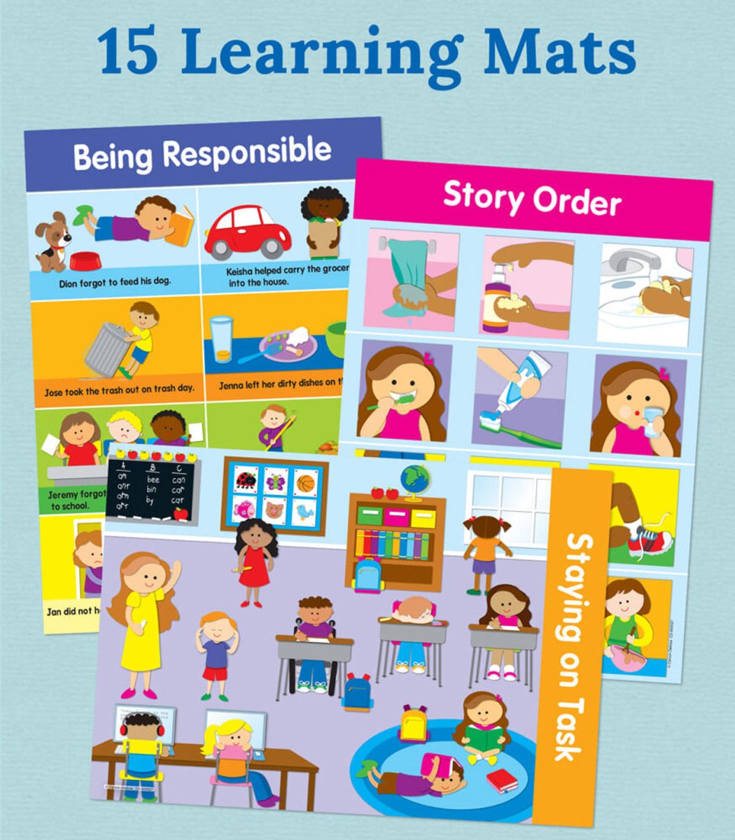 Social Skills File Folder Game Grade PK-2-Social Emotional-Tools 4 Teaching-Classroom Decor and More