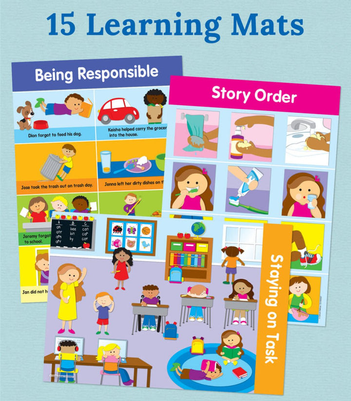 Social Skills File Folder Game Grade PK-2-Social Emotional-Tools 4 Teaching-Classroom Decor and More