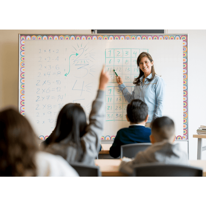 Oh Happy Day Rainbows Magnetic Border-Magnetic-Tools 4 Teaching-Classroom Decor and More