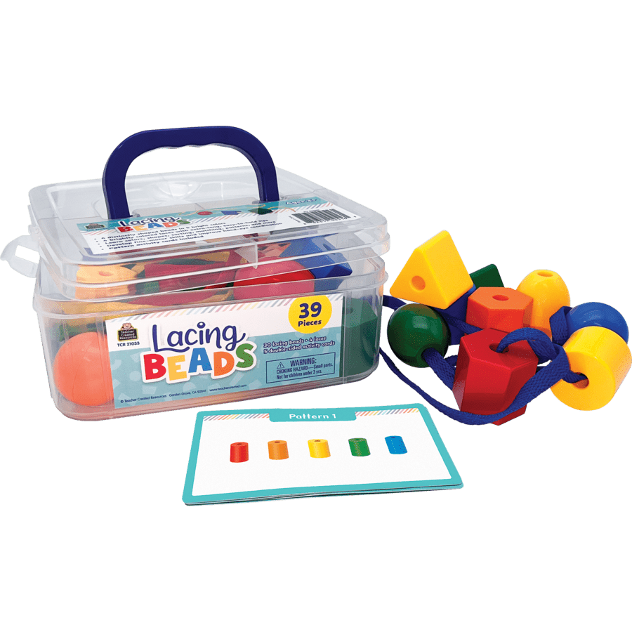 Lacing Beads-Developmental-Tools 4 Teaching-Classroom Decor and More