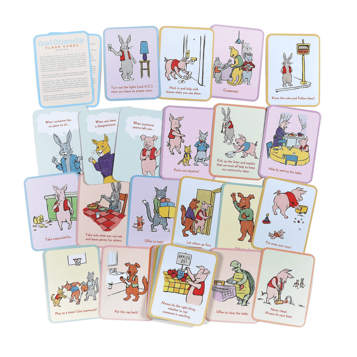 Good Citizenship Conversation Cards-Social Emotional-Tools 4 Teaching-Classroom Decor and More