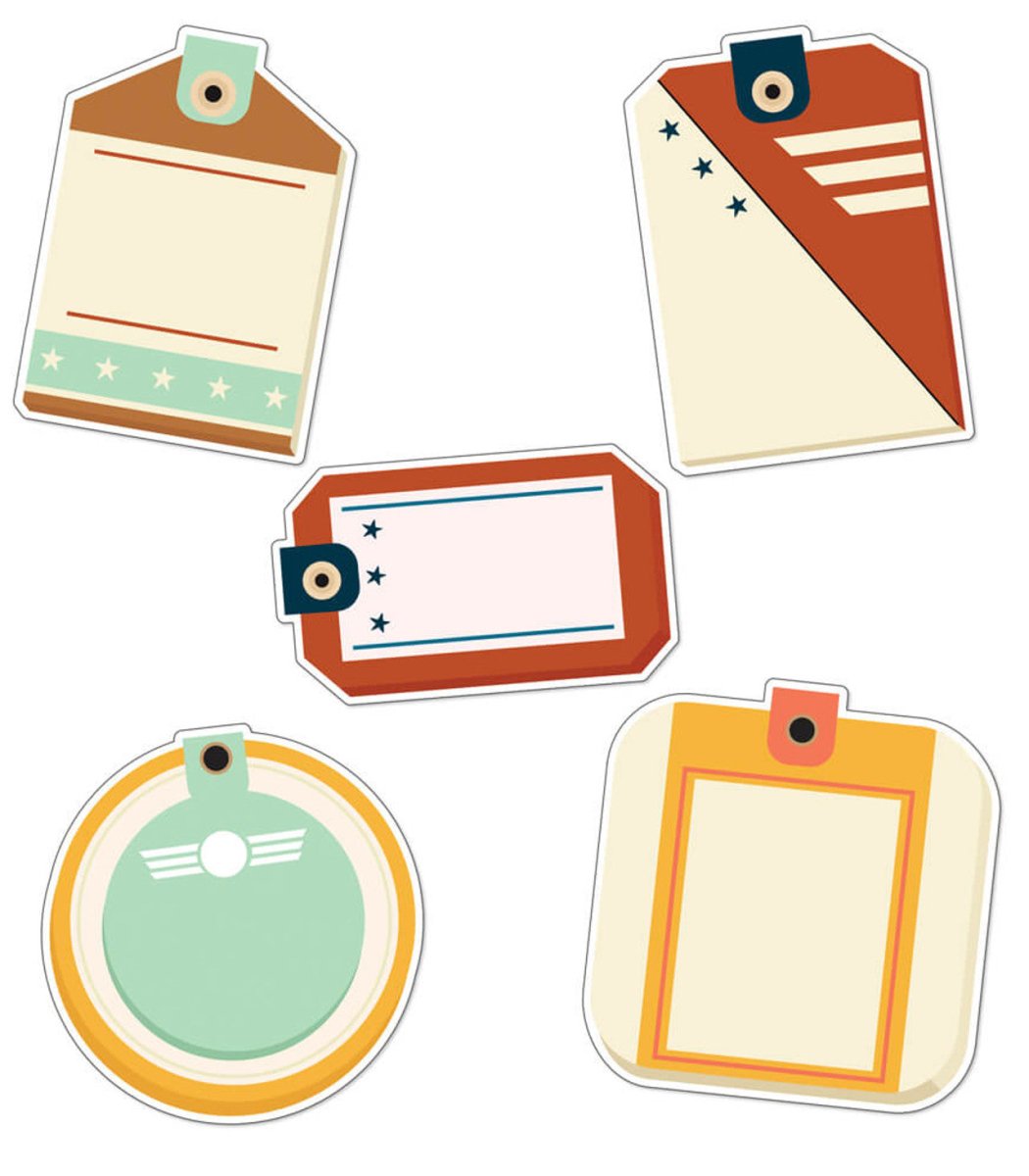 Let's Explore Travel Tags Cutouts-Accents-Tools 4 Teaching-Classroom Decor and More