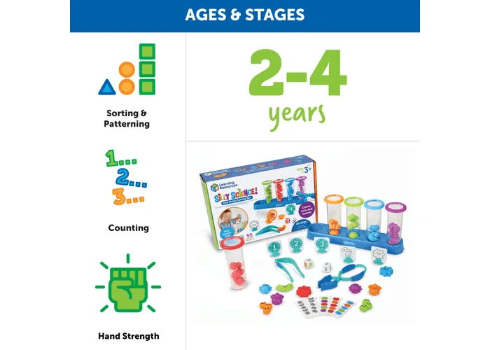 Silly Science Fine Motor Sorting Set-Science & STEM-Tools 4 Teaching-Classroom Decor and More