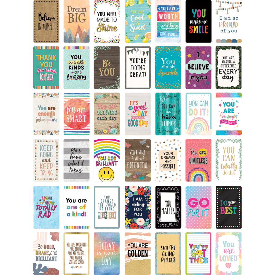 Encouragement Cards-Teaching Materials-Tools 4 Teaching-Classroom Decor and More