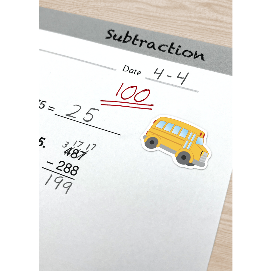 School Bus Stickers-Stickers-Tools 4 Teaching-Classroom Decor and More