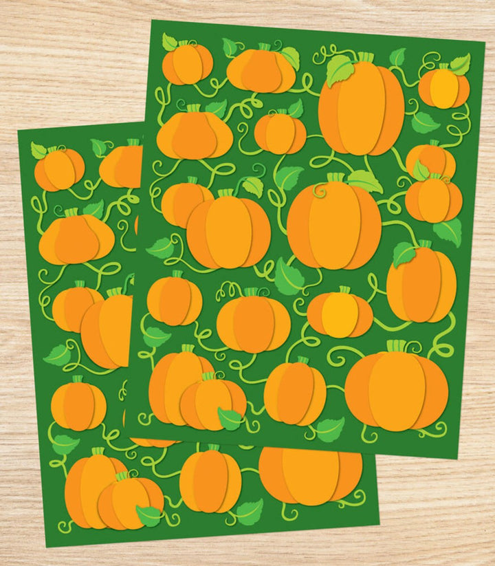 Pumpkins Shape Stickers-Tools 4 Teaching-Classroom Decor and More