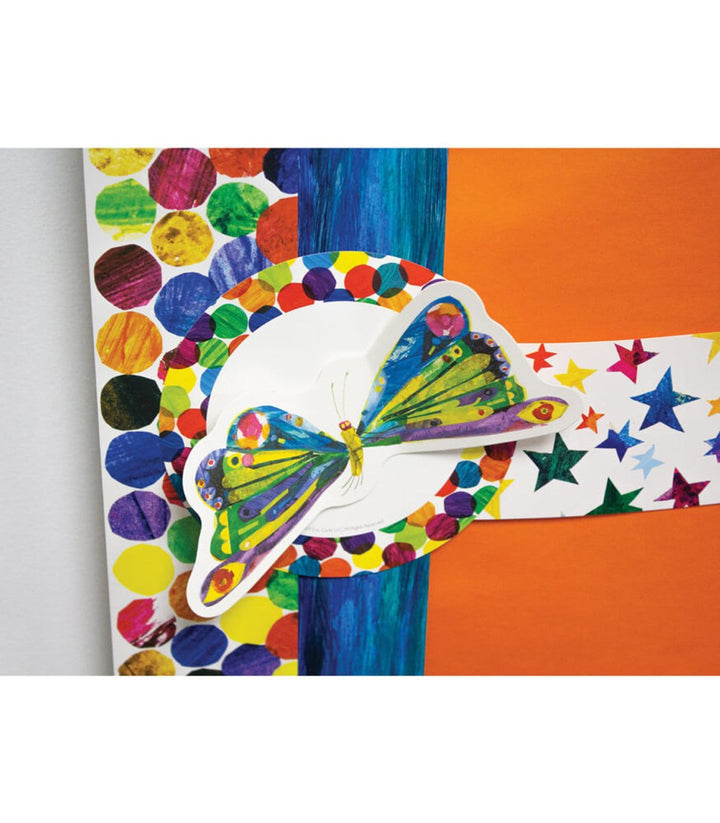 The Very Hungry Caterpillar™ Dots Straight Bulletin Board Borders-Borders-Tools 4 Teaching-Classroom Decor and More