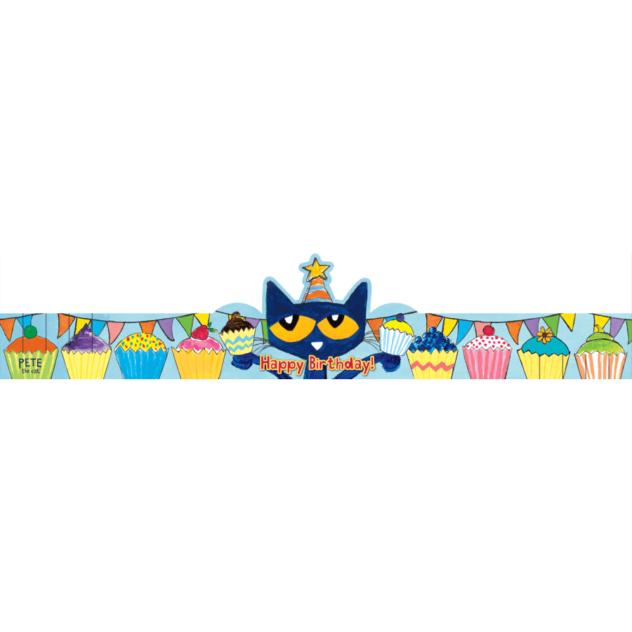 Pete the Cat Happy Birthday Crowns-Birthday-Tools 4 Teaching-Classroom Decor and More
