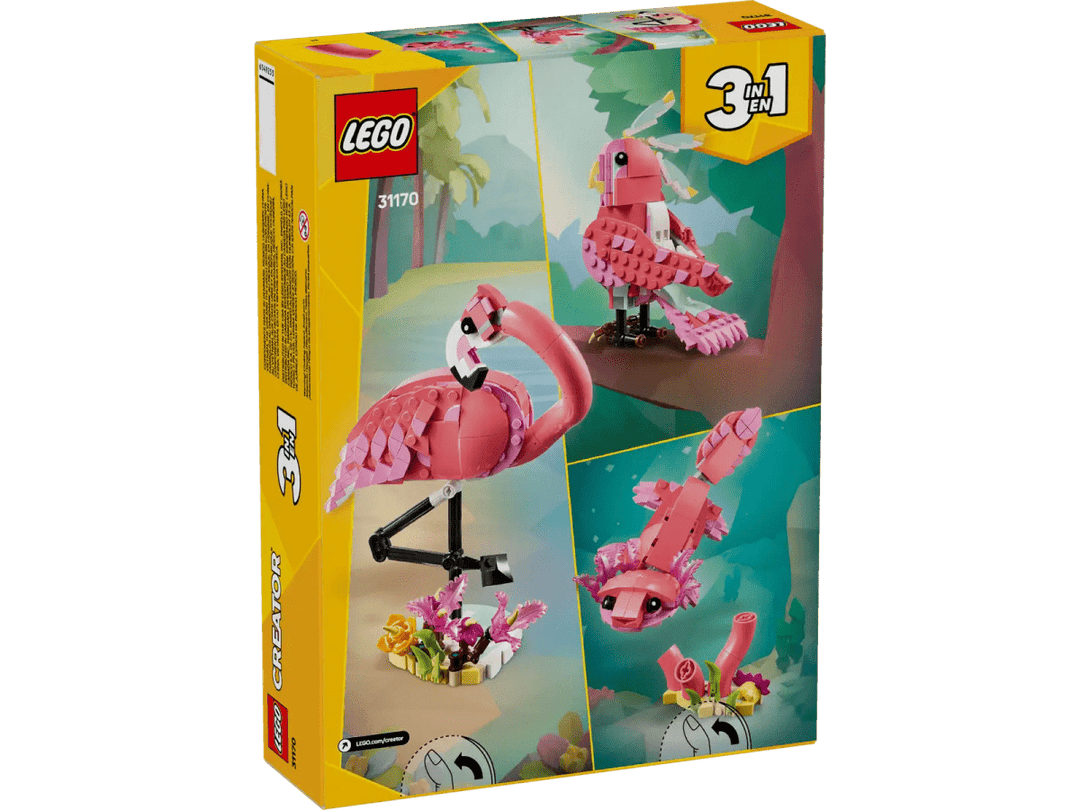 LEGO® Creator Wild Animals: Pink Flamingo-LEGO-Tools 4 Teaching-Classroom Decor and More