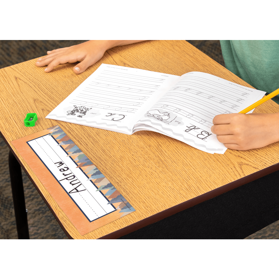 Moving Mountains Flat Name Plates-Nameplates & Name Tags-Tools 4 Teaching-Classroom Decor and More