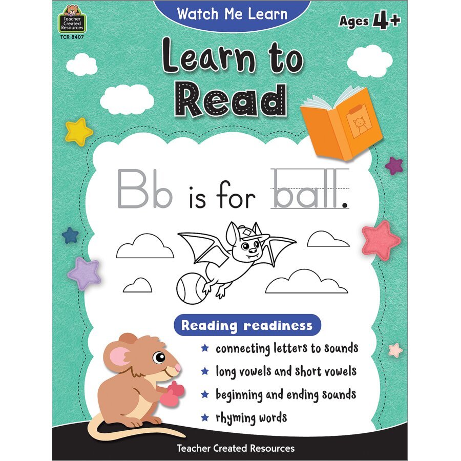 Watch Me Learn: Learn to Read-Subjects - Reading - Reading Books-Tools 4 Teaching-Classroom Decor and More