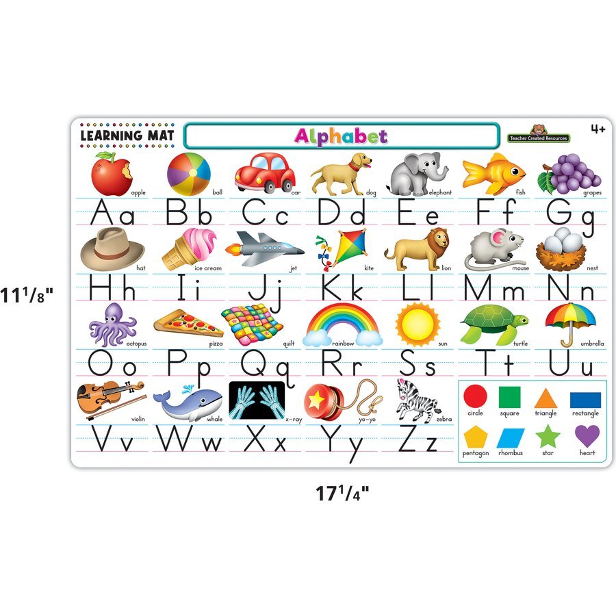 Alphabet Learning Mat-Teaching Materials-Tools 4 Teaching-Classroom Decor and More