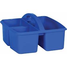 Plastic Storage Caddy: Blue-Organization-Tools 4 Teaching-Classroom Decor and More