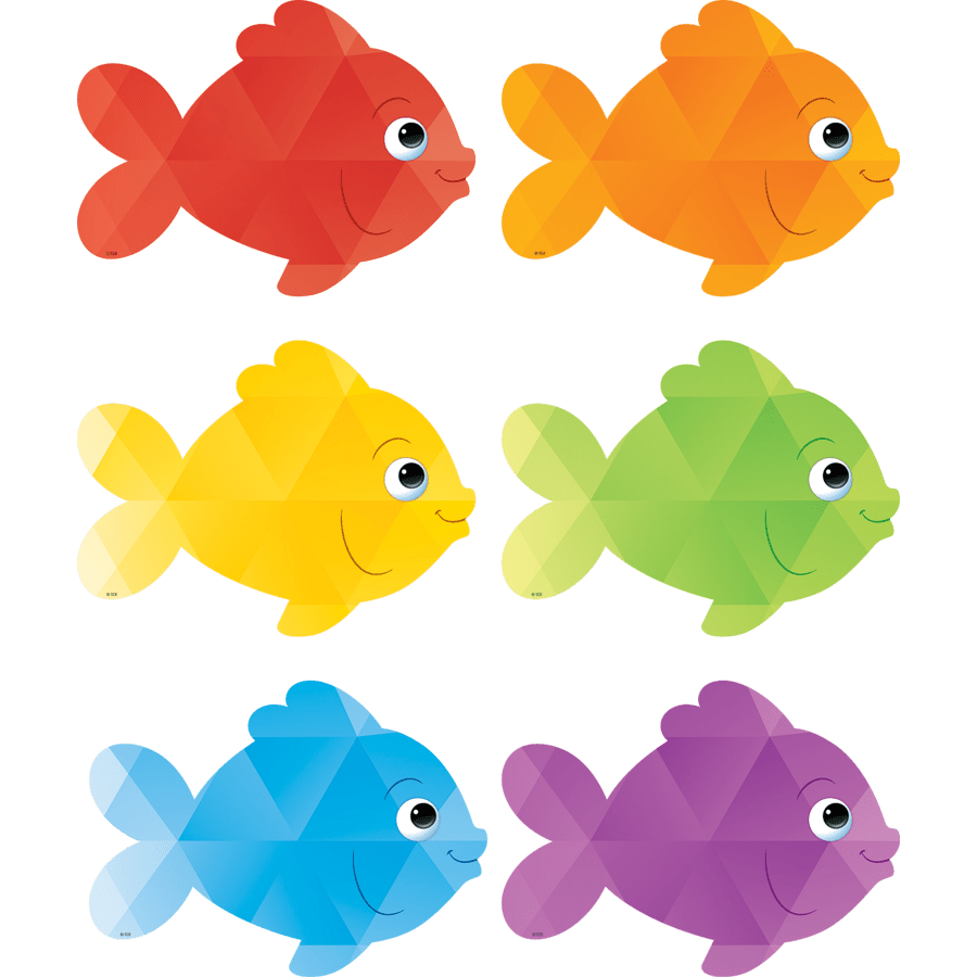 Colorful Fish Accents-Accents-Tools 4 Teaching-Classroom Decor and More