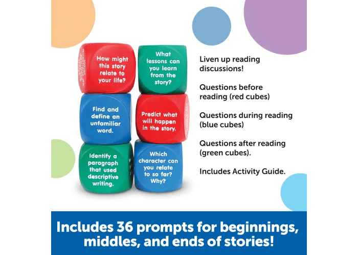 Reading Comprehension Cubes-Classroom Essentials-Tools 4 Teaching-Classroom Decor and More