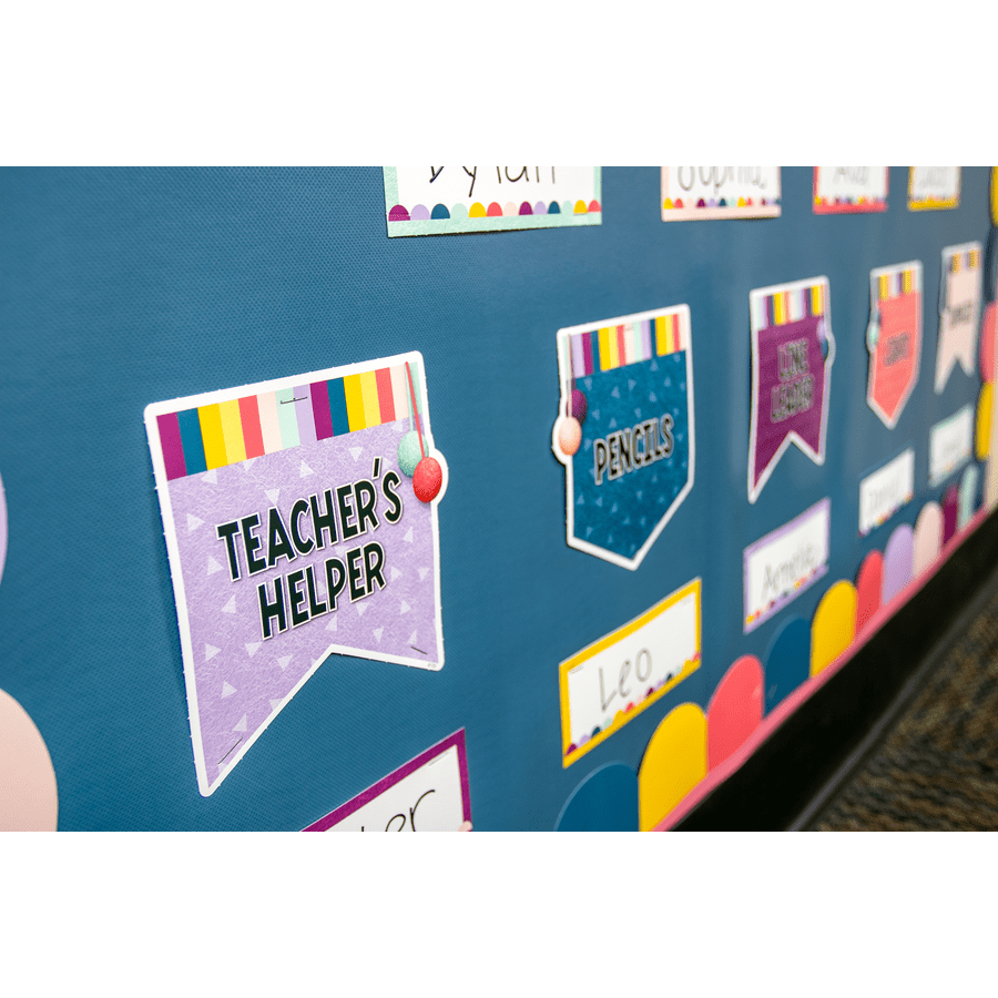 Oh Happy Day Classroom Jobs Mini Bulletin Board-Mini Bulletin Boards-Tools 4 Teaching-Classroom Decor and More