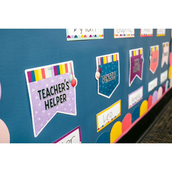 Oh Happy Day Classroom Jobs Mini Bulletin Board-Mini Bulletin Boards-Tools 4 Teaching-Classroom Decor and More