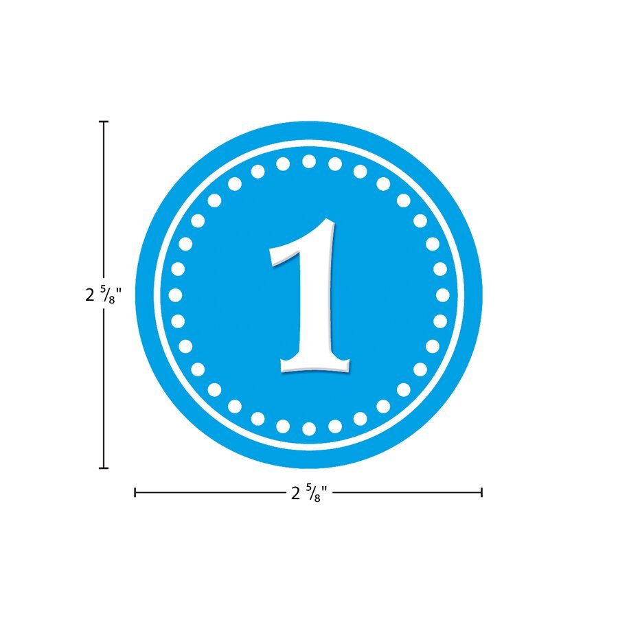 Bright Circles Calendar Days-Calendars-Tools 4 Teaching-Classroom Decor and More