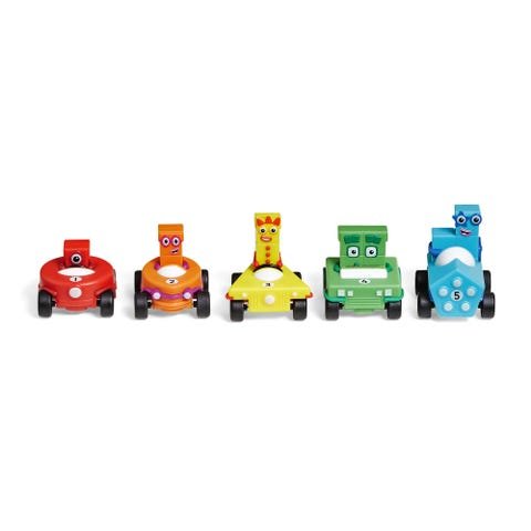Numberblocks® Mini Vehicles, Set of 5-Numbers, Counting & Sorting-Tools 4 Teaching-Classroom Decor and More