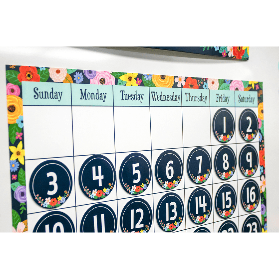 Wildflowers Calendar Chart-Calendars-Tools 4 Teaching-Classroom Decor and More