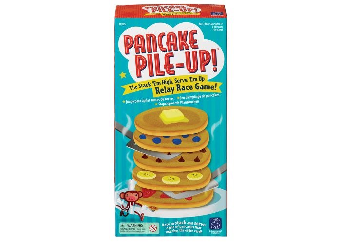 Pancake Pile-Up!™ Relay Game-Games-Tools 4 Teaching-Classroom Decor and More