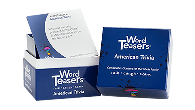 WordTeasers®: American Trivia-Games-Tools 4 Teaching-Classroom Decor and More