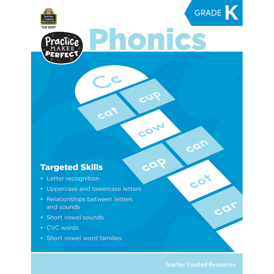 Practice Makes Perfect: Phonics Grade K-Subjects - Reading - Reading Books-Tools 4 Teaching-Classroom Decor and More