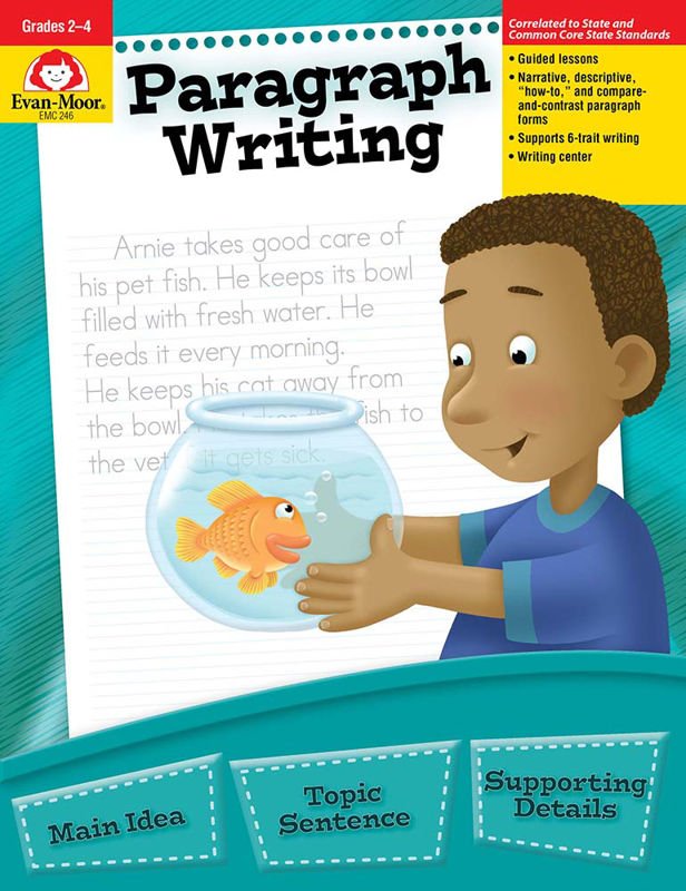 Paragraph Writing, Grades 2-4-ELA Books-Tools 4 Teaching-Classroom Decor and More