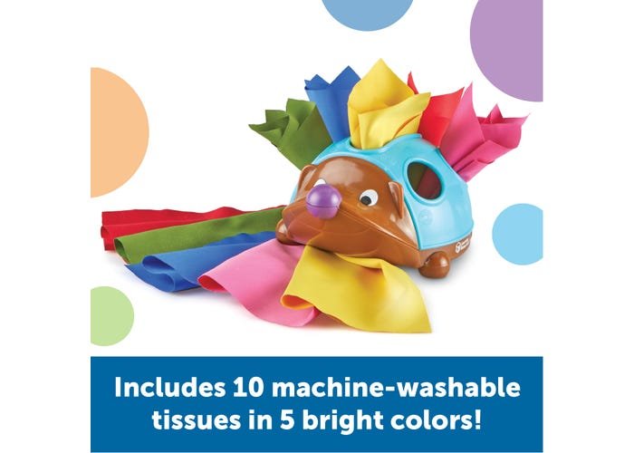 Spike the Fine Motor Hedgehog® Tissue Pal™-Fine Motor-Tools 4 Teaching-Classroom Decor and More