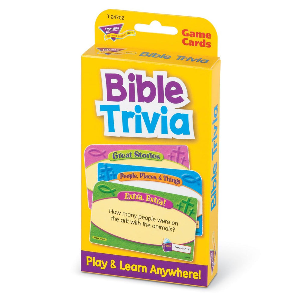 Bible Trivia Challenge Cards®-Religious-Tools 4 Teaching-Classroom Decor and More