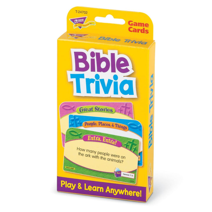 Bible Trivia Challenge Cards®-Religious-Tools 4 Teaching-Classroom Decor and More
