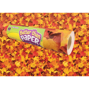 *Better Than Paper® Bulletin Board Roll: Fall Leaves-Bulletin Board Paper - Better Than Paper-Tools 4 Teaching-Classroom Decor and More