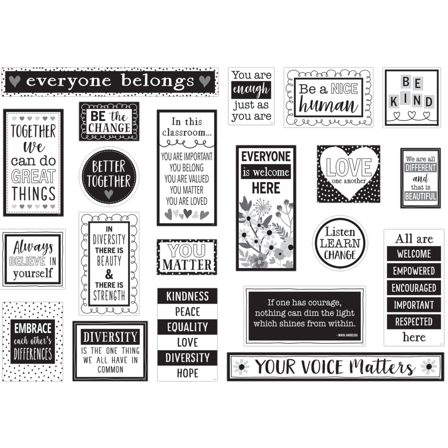 Celebrate Diversity Mini Bulletin Board-Bulletin Board Sets-Tools 4 Teaching-Classroom Decor and More