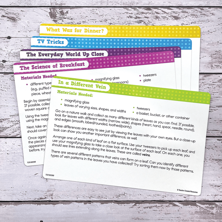 Up-Close Science: Magnifying Glasses & Tweezers Activity Set-Science & STEM-Tools 4 Teaching-Classroom Decor and More