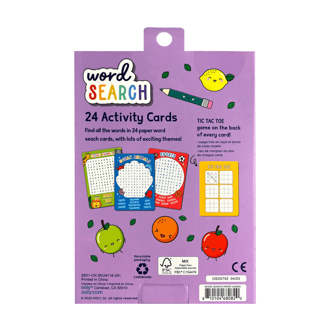 Word Search Activity Cards-Travel-Tools 4 Teaching-Classroom Decor and More