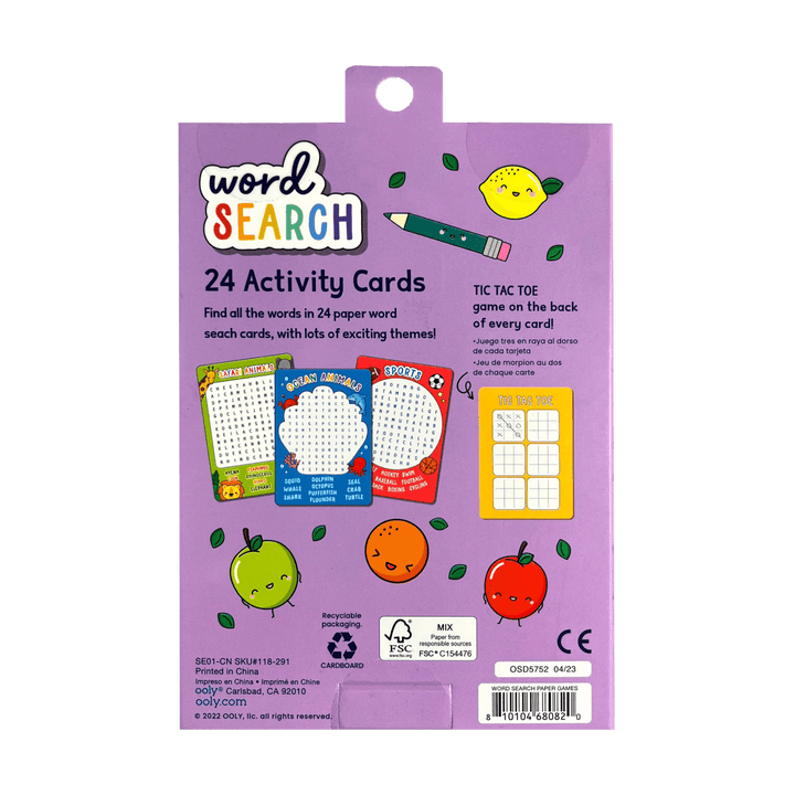 Word Search Activity Cards-Travel-Tools 4 Teaching-Classroom Decor and More