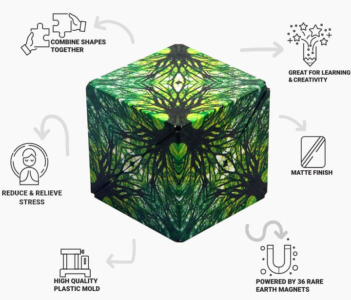 *Shashibo Original Shashibo Series: Elements-Fidgets-Tools 4 Teaching-Classroom Decor and More