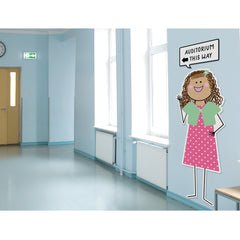 Stick Kids Jumbo Frankie Giant Banner-Banner-Tools 4 Teaching-Classroom Decor and More