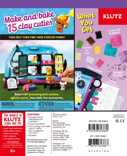 Mini Clay World Pet Adoption Truck-Craft Activity-Tools 4 Teaching-Classroom Decor and More
