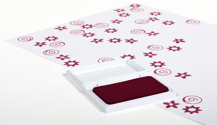 Washable Scented Stamp Pad - Dark Red (Cherry)-Stamps & Stamp Pads-Tools 4 Teaching-Classroom Decor and More
